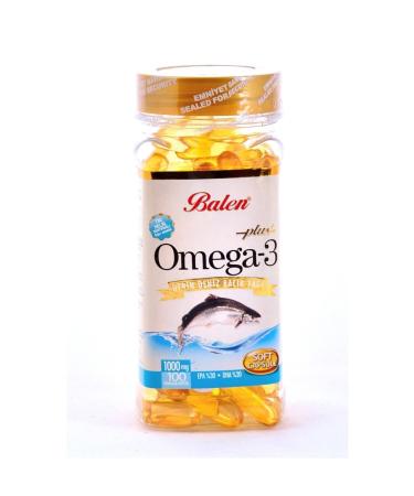 Balen OMEGA 3 FISH OIL PILL 1380MG 100 CAPSULES HALAL CERTIFIED