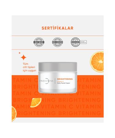Twellness Vitamin C Brightening Daily Face Cream - 50 Ml - Buy Online on GoSupps.com