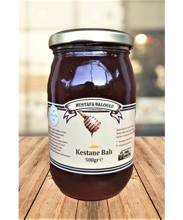 Mustafa Balo lu Honey Products Black Sea Chestnut Honey (ORGANIC) 500 gr