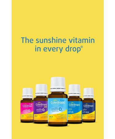 Coledrops Plus Vitamin D3 K2 Drops 20 ml - Buy Online on GoSupps.com