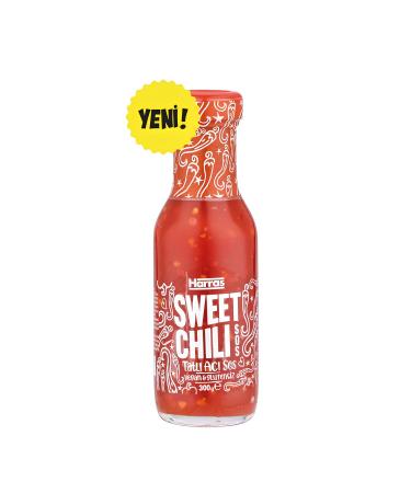 Harras Sweet chili sweet hot sauce vegan and gluten free 300gr X 4 pcs - Buy Online on GoSupps.com