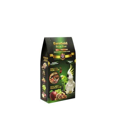 EuroGold DELUXE PARROT FRUITS-NUTS 650 GR X 2 PIECES 353067
