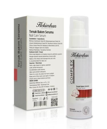 Hekimhan Nail Care Serum Nourishing and Repairing Against Breakage 125 Ml - Buy Online on GoSupps.com