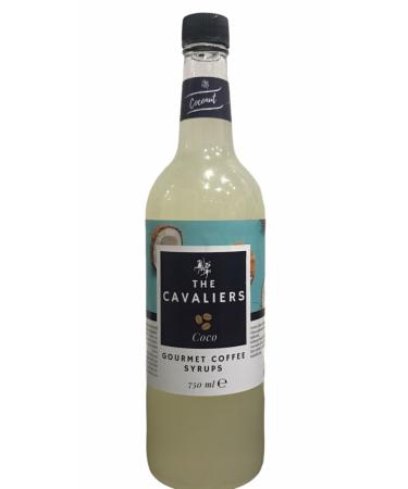 The Cavaliers Coconut Flavored Coffee Syrup 750 ml