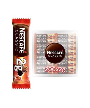 Nescafe Classic Instant Coffee 2Gr X 200L