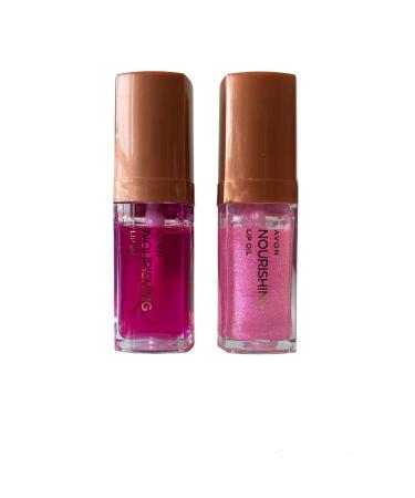 Avon Nourishing Lip Oil Blossom and Shimmering Petal Pack
