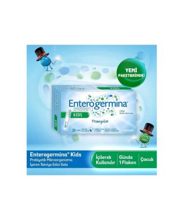 Enterogermina Kids 5 ml 20 Vials X 3 Happy Child Package - Buy Online on GoSupps.com