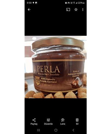 Perla Hazelnut Cream(300GR) - Buy Online on GoSupps.com