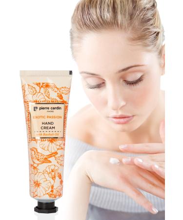 Pierre Cardin Exotic Passion Moisturizing Hand Cream with Baobab Oil and Vitamin E - 30 ml - Buy Online on GoSupps.com