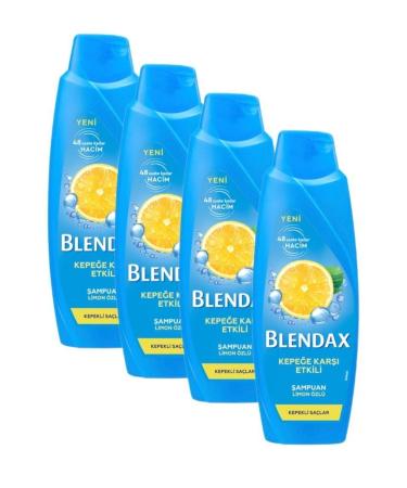 Blendax Anti-Dandruff Effective Lemon Extract Shampoo 4 X 470 Ml.