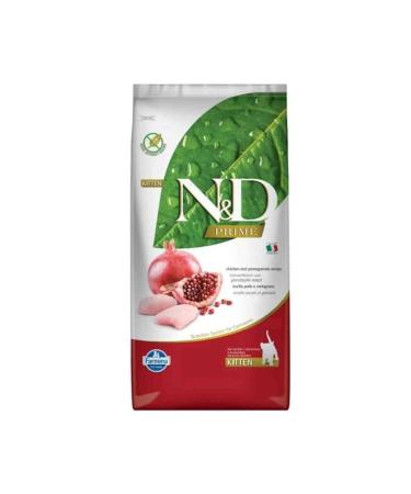 & D Neo Pet Market ND Prime Grain-Free Kitten Chicken Pomegranate Kitten Cat Food 10 Kg