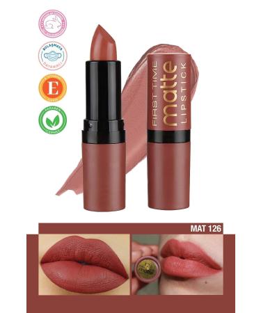 First Time First Time Matte Lipstick Brown 126