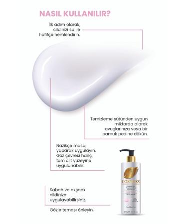 Cosmess Face and Make-up Cleansing Milk 200 ml Suitable for All Skin Types - Buy Online on GoSupps.com