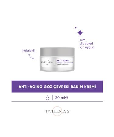 Twellness Collagen Rejuvenating Eye Contour Cream - 20 ml