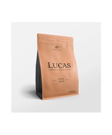 Lucas Coffee Filter Blend / Filter Coffee 1000 gr