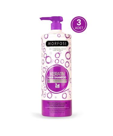 Morfose Keratin Hair Care Shampoo 1000 ml - Nourishing Protective Effect