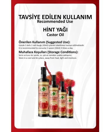 Gokcek Healing Castor Oil 250 ml. X 2 - Buy Online on GoSupps.com
