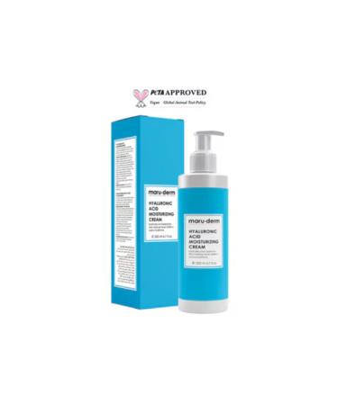 Maru.Derm Moisturizing Hyaluronic Acid Face and Body Care Cream 200 ml - Buy Online on GoSupps.com