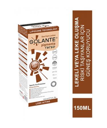 Solante Pigmenta Tinted Lotion Spf 50+ 150ml