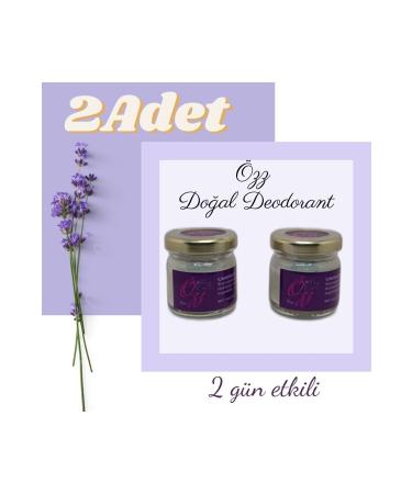 Ozz Natural Cream Deodorant 2 Pieces - Buy Online on GoSupps.com