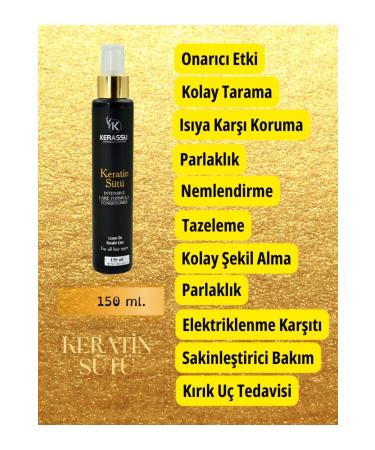 KERASSU Collagen Keratin Milk Hair Nourishing 10 Effects Care Milk 150 Ml.