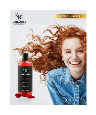 KERASSU Collagen Sulfate-Free Paraben-Free Keratin Hair Care Shampoo 500 ml Special Formula Against Hair Loss - Buy Online on GoSupps.com