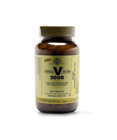 Solgar Vm 2000 Multi Vitamin 180 Tablets
