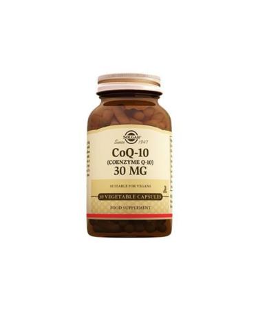 Solgar Coenzyme Q-10 30 Mg 30 Capsules Vitamin