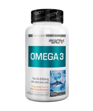 Bigjoy Sports Bigjoy Vitamins Omega-3 100 Softgel
