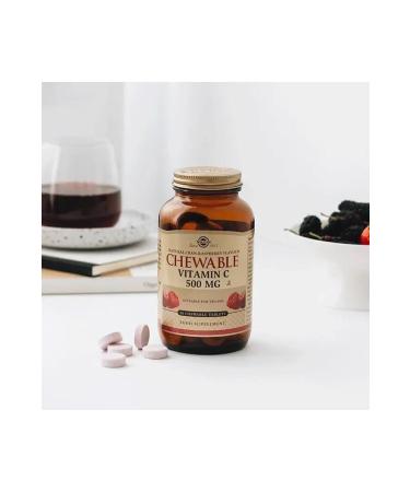 Solgar Chewable Vitamin-c 500 mg 90 Tablets 2 Pieces - Buy Online on GoSupps.com