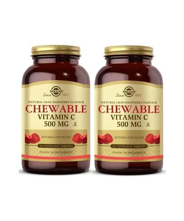 Solgar Chewable Vitamin-c 500 mg 90 Tablets 2 Pieces