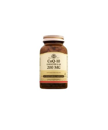 Solgar Coenzyme Q 10 200 Mg 30 Capsules