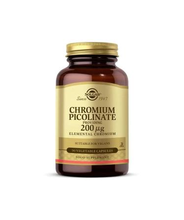 Solgar Chromium Picolinate 90 Capsules