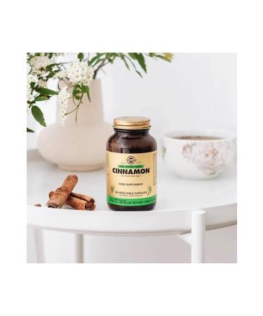 Solgar Cinnamon 100 Capsules 3 Pieces - Buy Online on GoSupps.com
