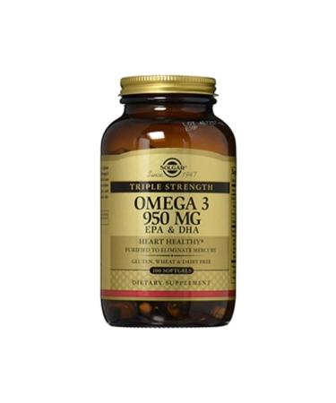 Solgar Omega-3 950 Mg 100 Soft Gel/Capsules