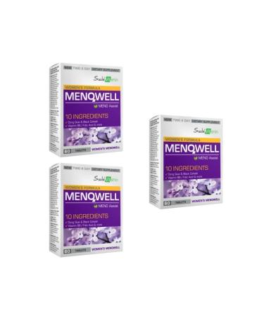 Vitamin in Water MENOWELL 60 TABLETS 3 PIECES