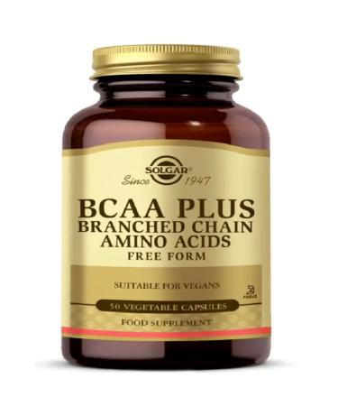 Solgar Bcaa Plus 50 Capsules - Buy Online on GoSupps.com