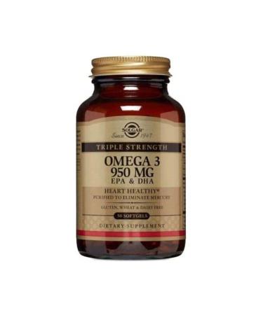 Solgar Omega-3 950 Mg 50 Softgel