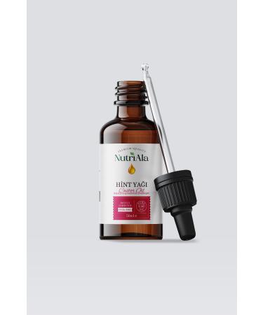 NutriAla Castor Oil Cold Pressed 50 ml 0 Pure - Buy Online on GoSupps.com