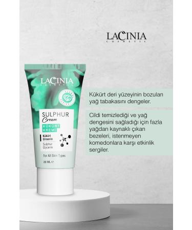 Lacinia Sulfur Cream 20ML - Buy Online on GoSupps.com