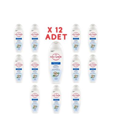 Hac akir 2 in 1 Coconut Shampoo for Normal Hair 500 ml 12 pieces