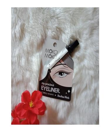 MOKO Eyeliner Waterproof Dipliner Black Liquid-Waterproof-Eyeliner Cat eyes-Eyeliner Mini Size-Travel - Buy Online on GoSupps.com