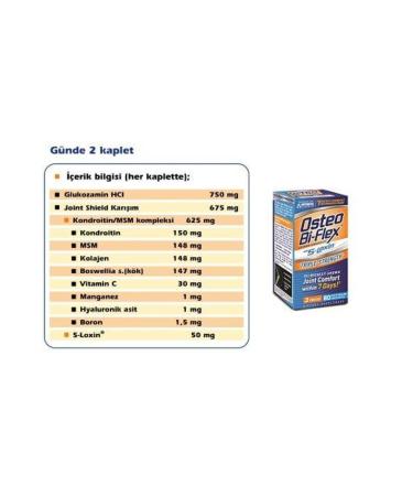 Solgar Osteo Bi-flex 5-loxin Adv 120 Tablets - Buy Online on GoSupps.com