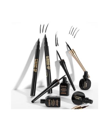 Eveline Eyeliner Black Liquid Precision 2000% - Buy Online on GoSupps.com