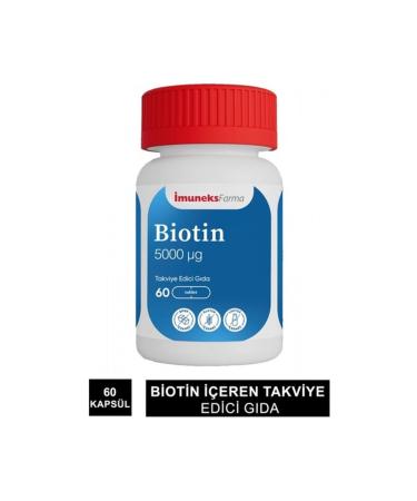 ImumeksFarma Biotin 5000mg 60 Tablets