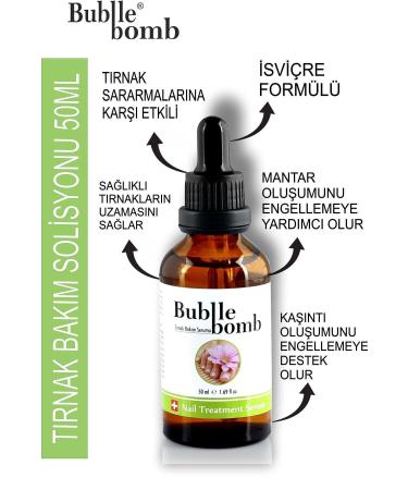 BUBBLEBOMB Nail Care Serum 50ml Anti Fungus