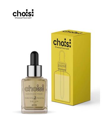 Choisi Hyaluronic Acid + Prebiotic Moisturizing & Repairing Brightening Skin Serum 40 ml - Buy Online on GoSupps.com