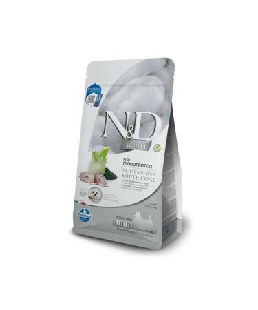 N & D White Spirulina Small Breed White Adult Dog Food 2 Kg