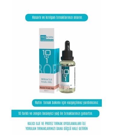 PROBORN Unisex Nail Care Oil 10 ml - Buy Online on GoSupps.com