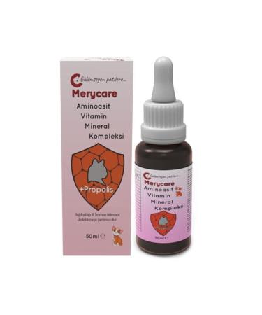 MERYCARE Amino Acid Vitamin Mineral Complex for Cats and Dogs - 50ml